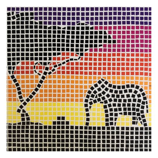 Large Safari Mosaic Kit 20cm
