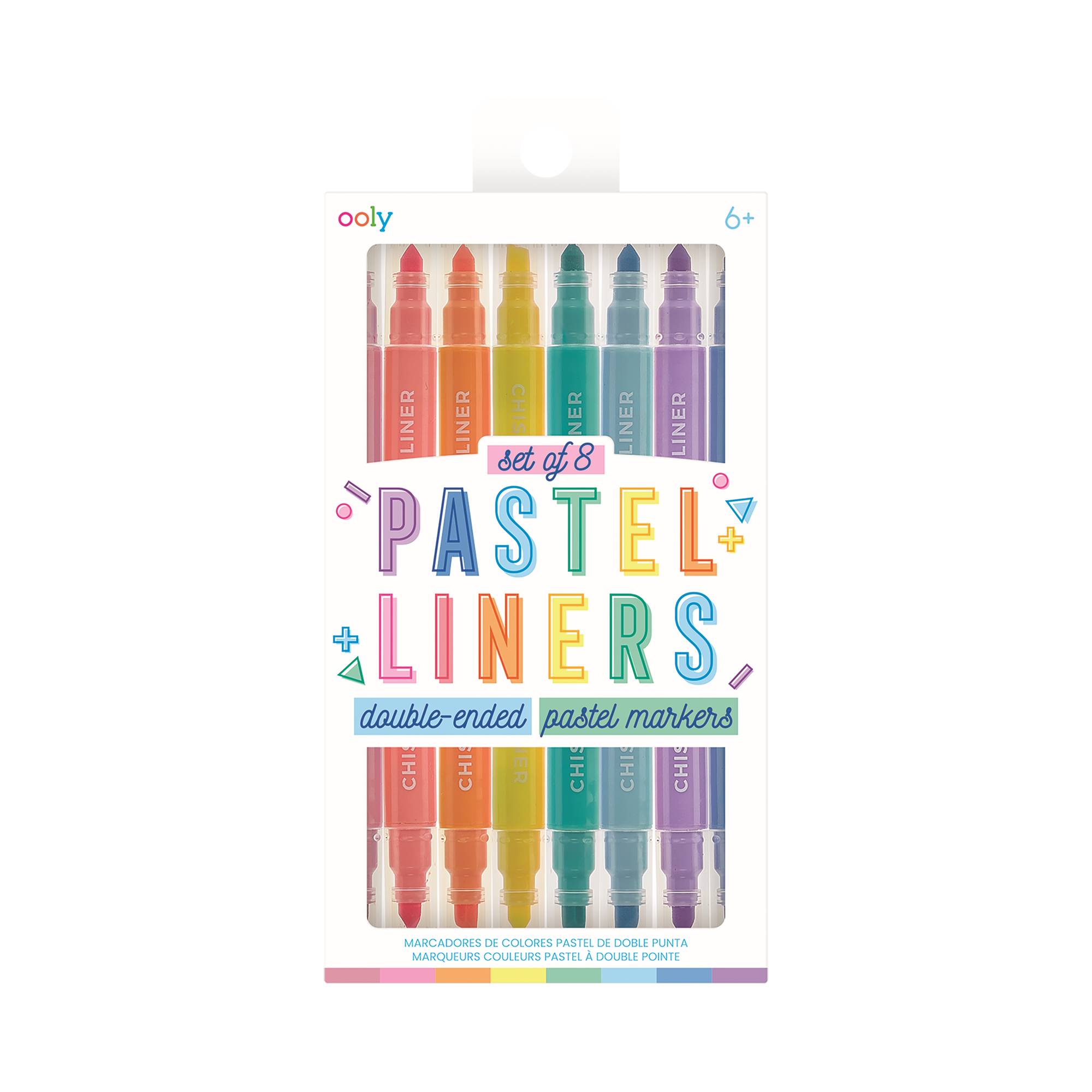 Pastel Liners 8 Pack