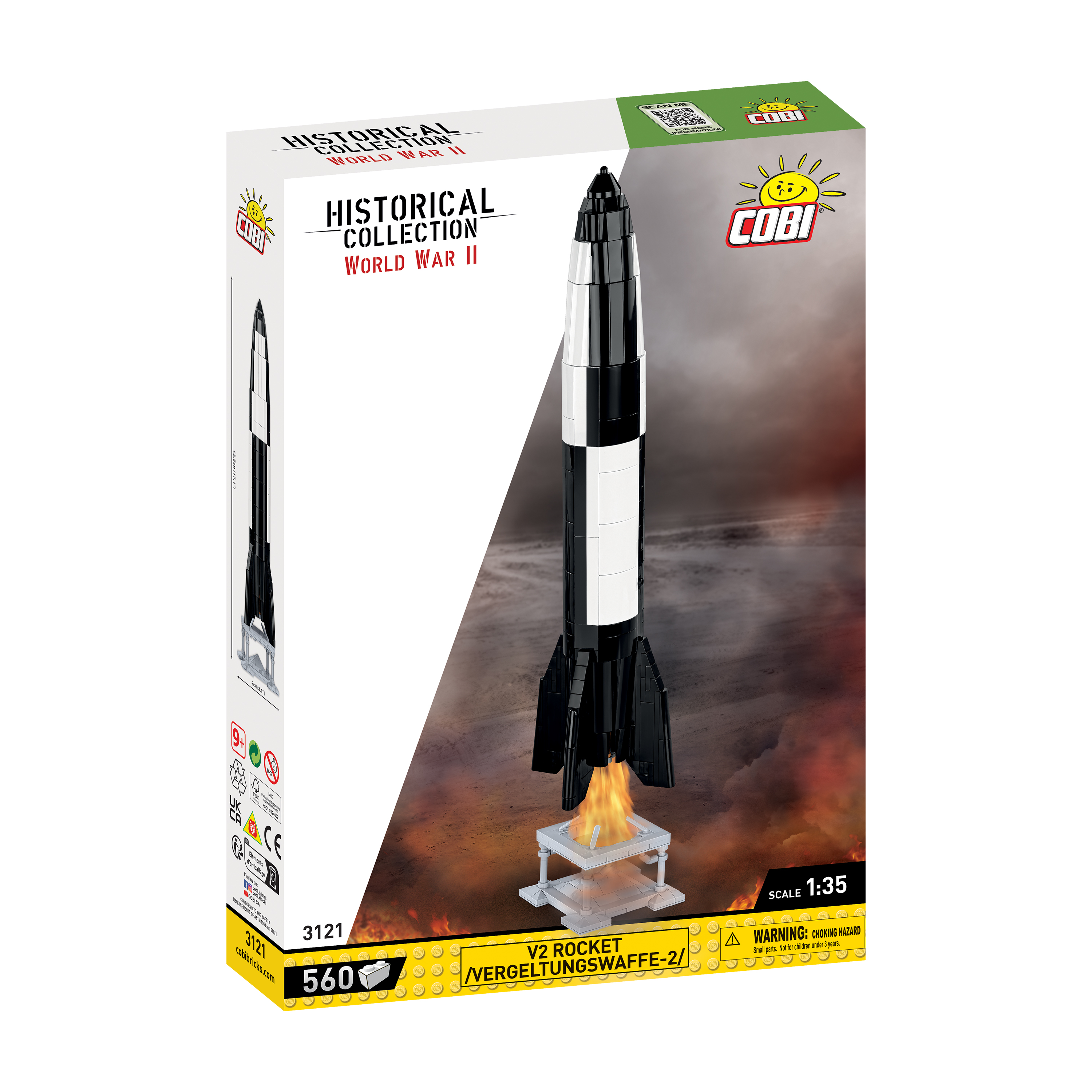 COBI V2 Rocket Set 1:35