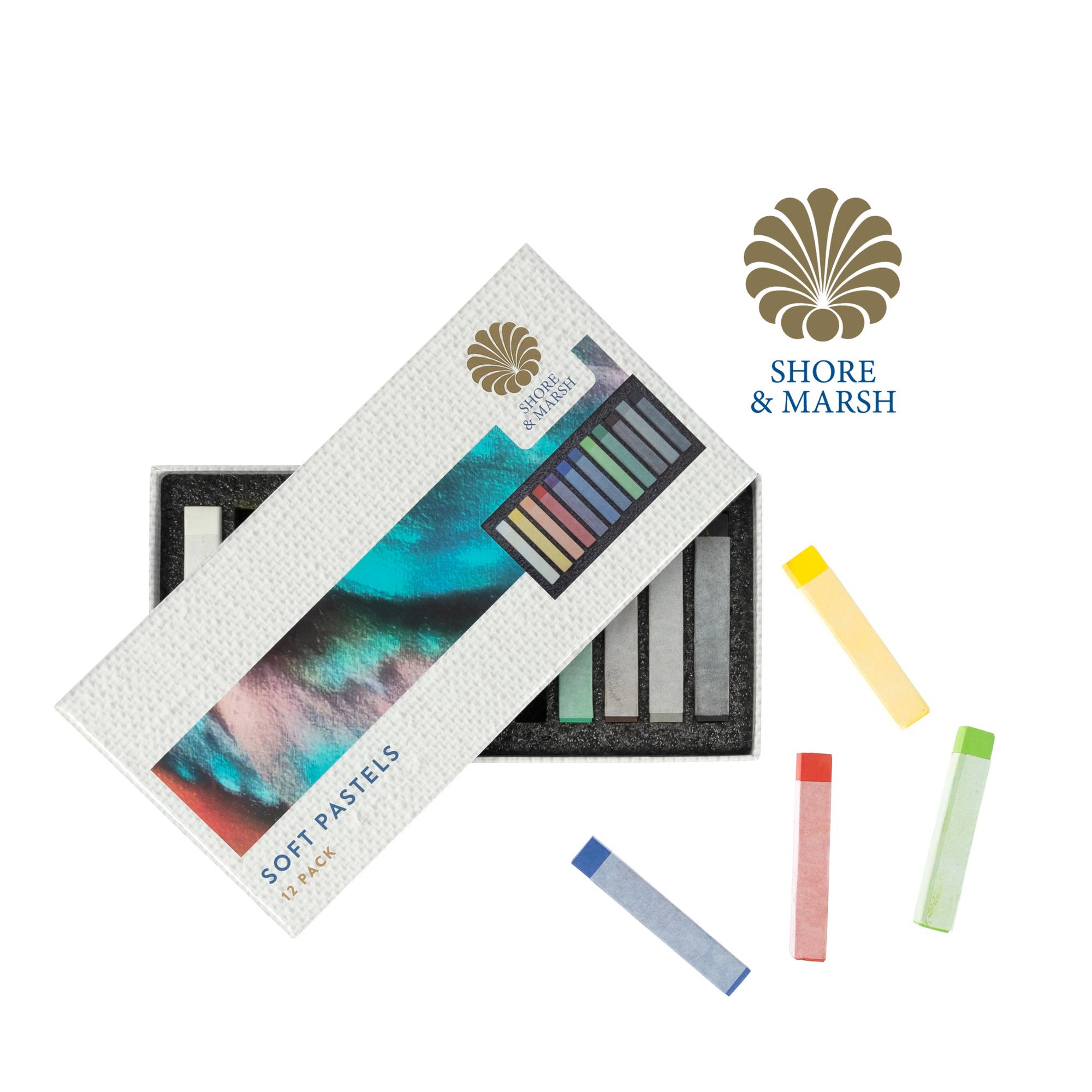 Shore & Marsh Soft Pastels Set 12 Pack