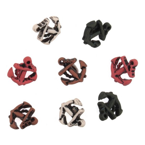 Trimits Anchor Craft Buttons 8 Pieces