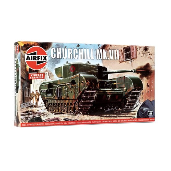 Airfix Churchill Mk.VII Model Kit 1:76