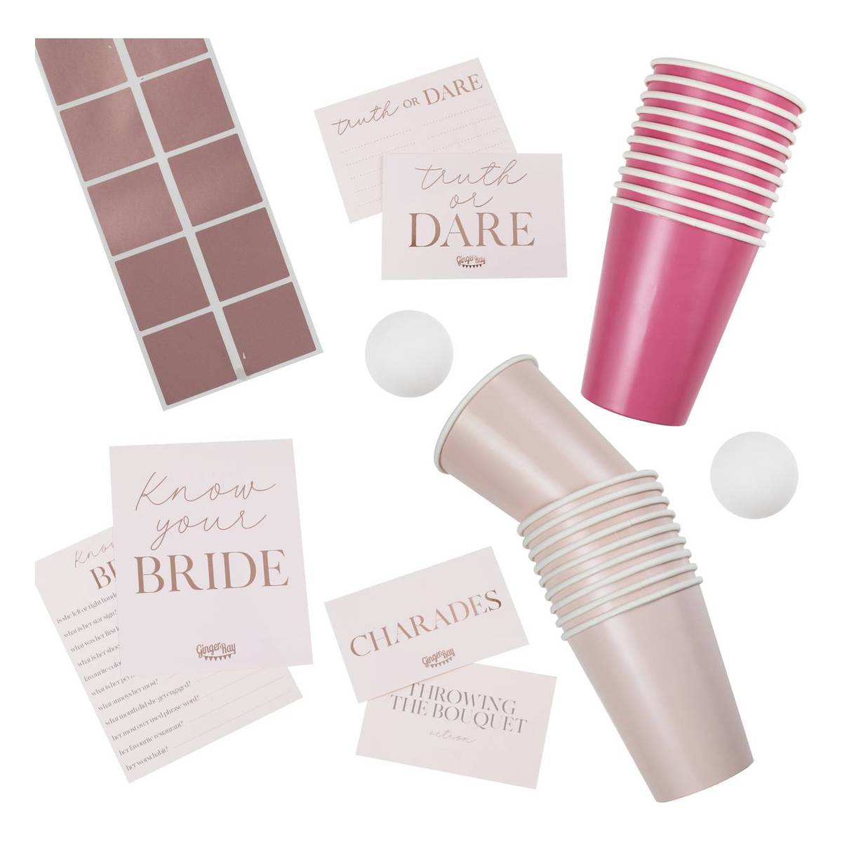 Ginger Ray Hen Party Games Set