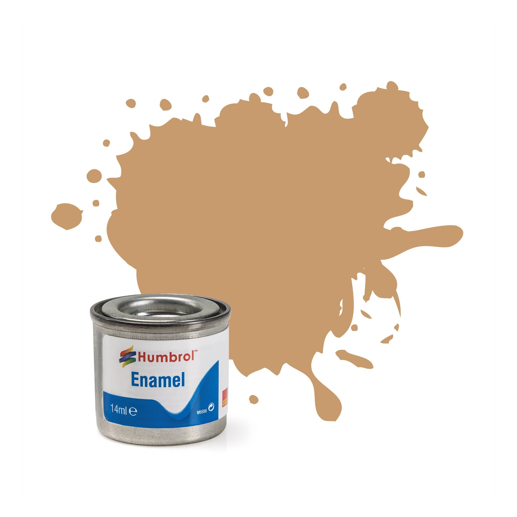 Humbrol 94 Brown Yellow Enamel Matt Paint 14ml