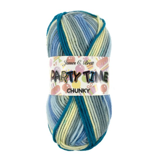 James C Brett Lagoon Party Time Chunky Yarn 100g