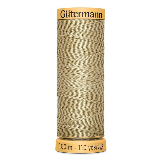 Gutermann Beige Cotton Thread 100m (927)