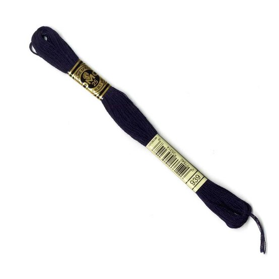 DMC Blue Mouline Special 25 Cotton Thread 8m (939)