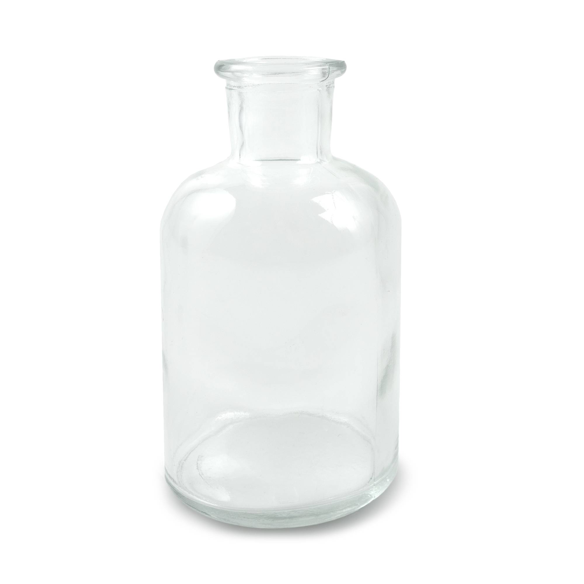 Transparent Glass Bottle 10.5cm