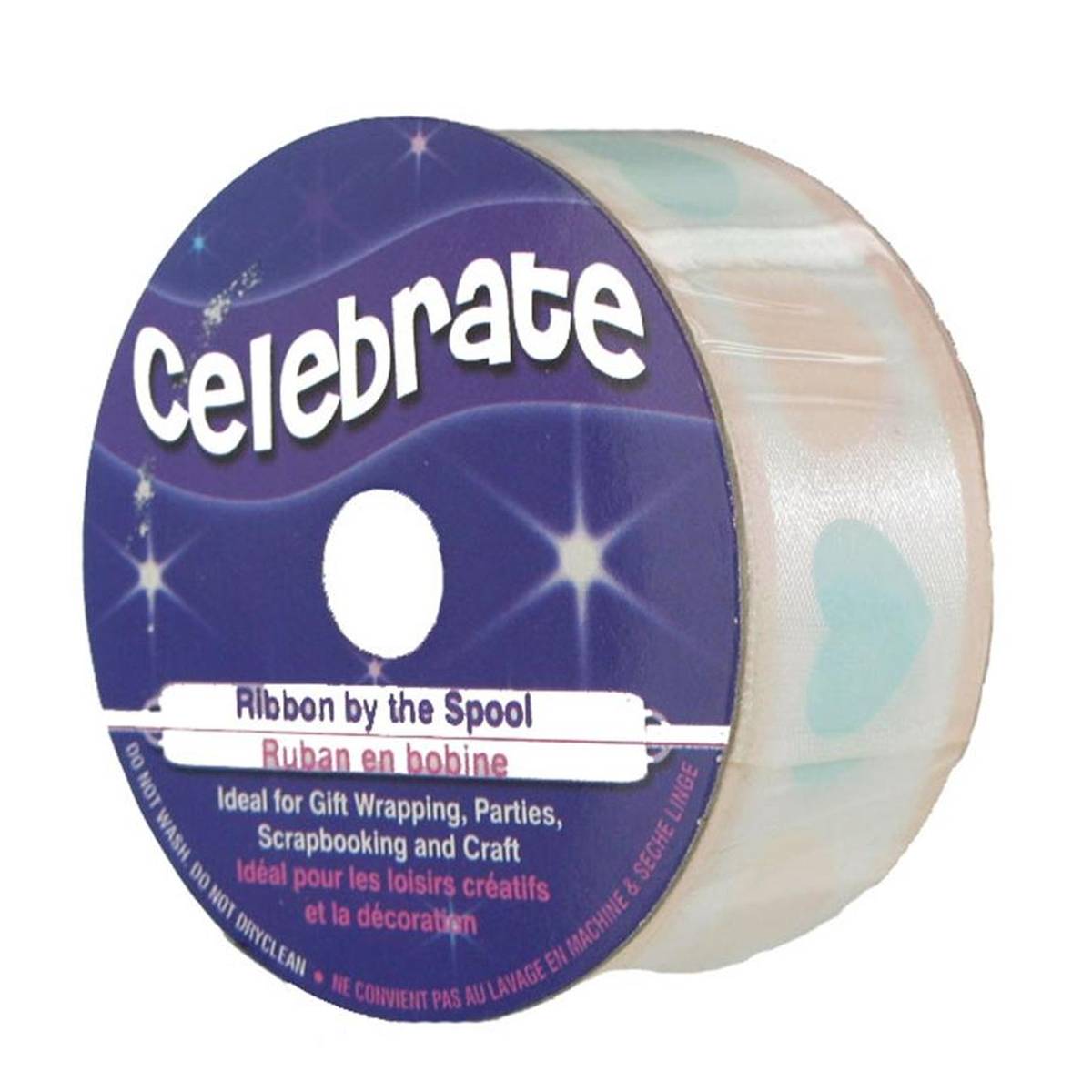 Pastel Hearts Ribbon 25mm x 3m