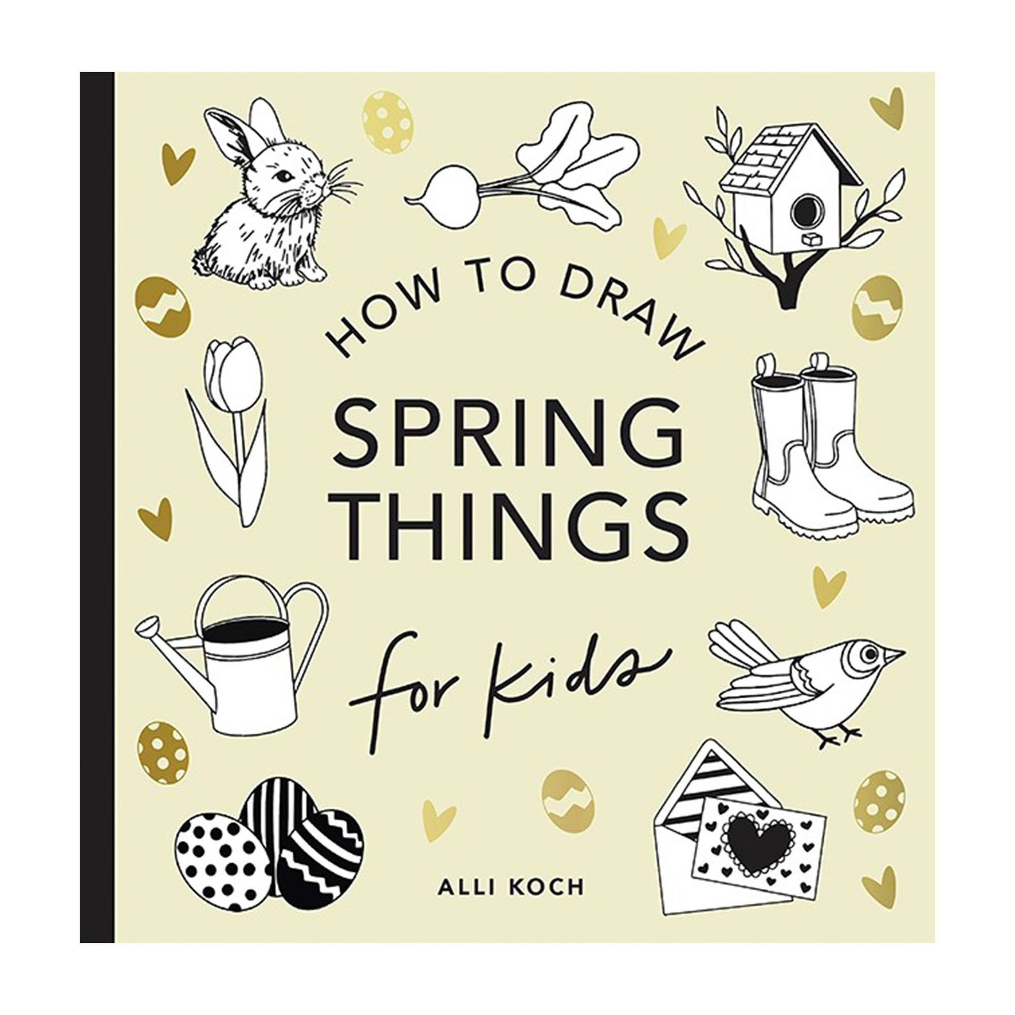 How to Draw Spring Things for Kids