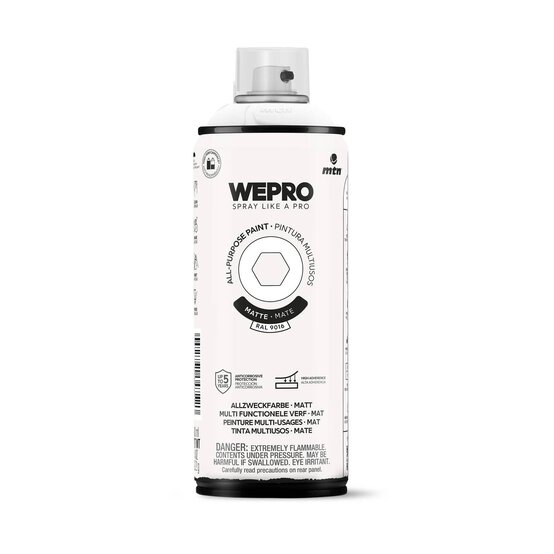 MTN WEPRO Igloo White Matte All-Purpose Paint 400ml