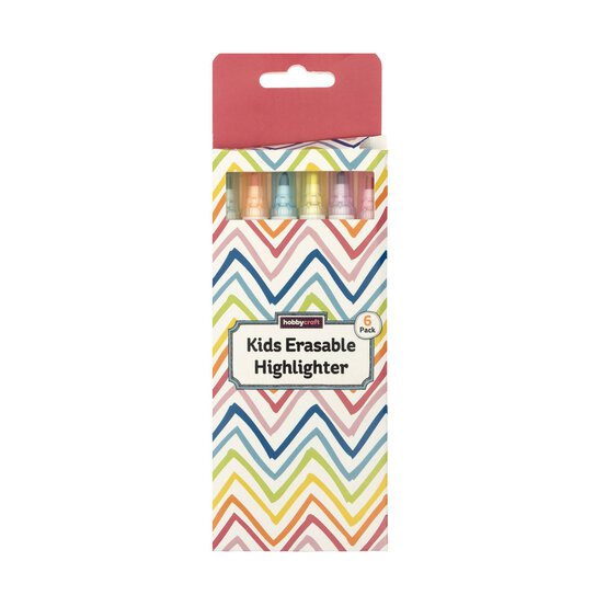 Erasable Highlighters 6 Pack