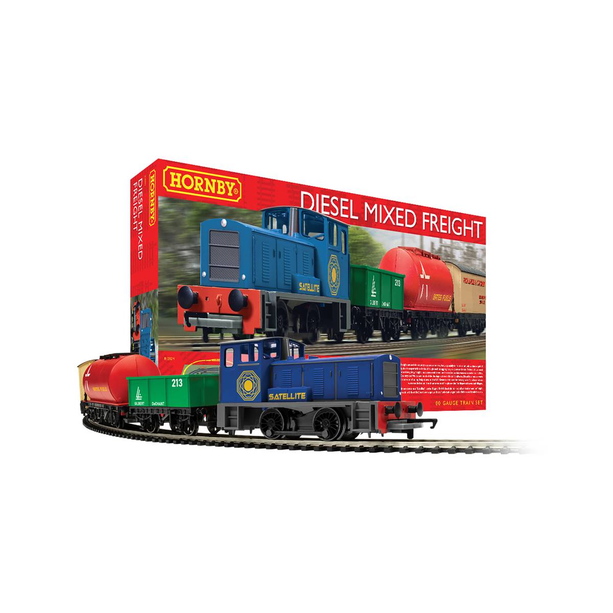 Hornby Diesel Mixed Freight Train Set