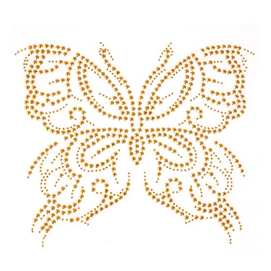 Butterfly Iron-On Gems