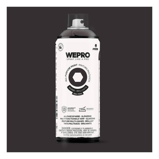 MTN WEPRO Apolo Grey Gloss All-Purpose Paint 400ml
