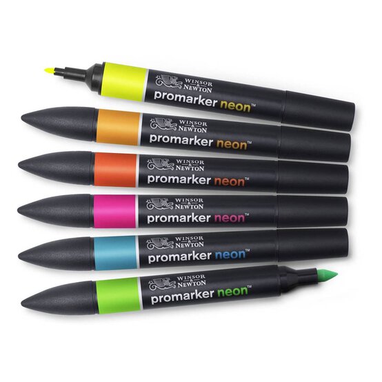 Winsor & Newton Promarker Neon 6 Pack