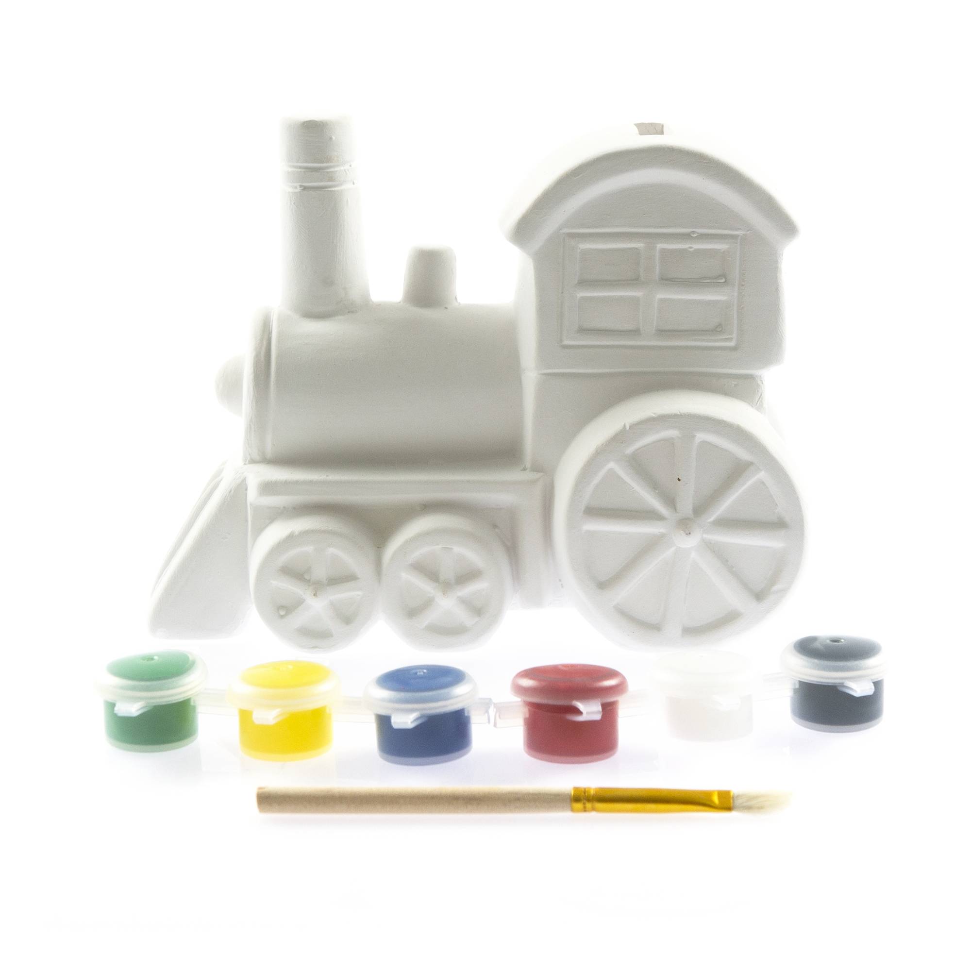 Paint Your Own Train Money Box