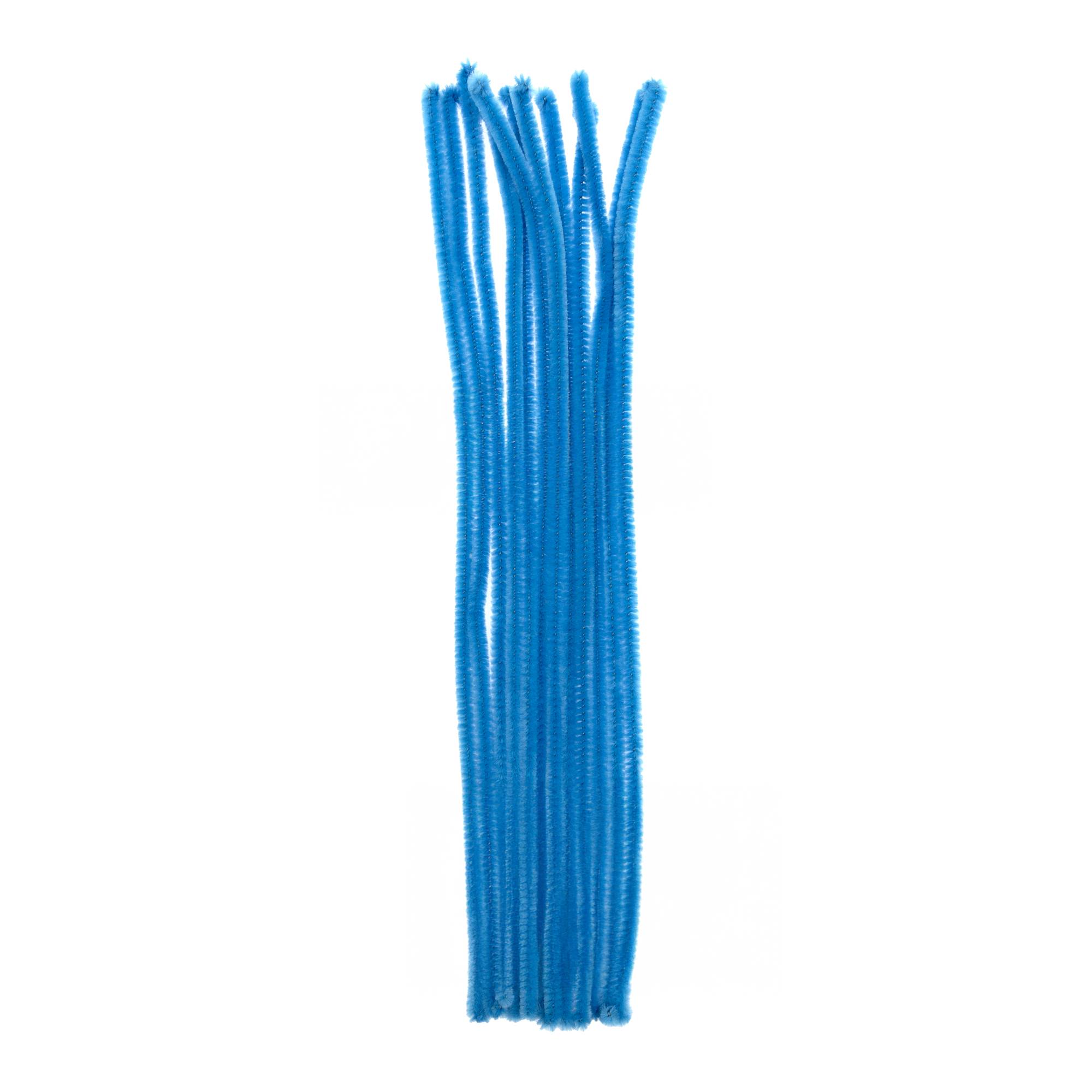 Blue Pipe Cleaners 12 Pack