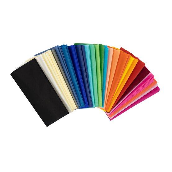 Assorted Tissue Paper 50cm x 75cm 20 Pack