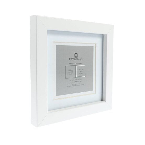 White Photo Frame 15cm x 15cm