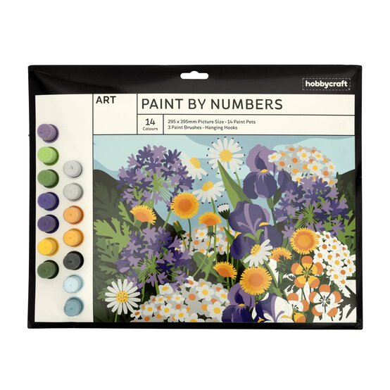 Flower Field Paint by Numbers