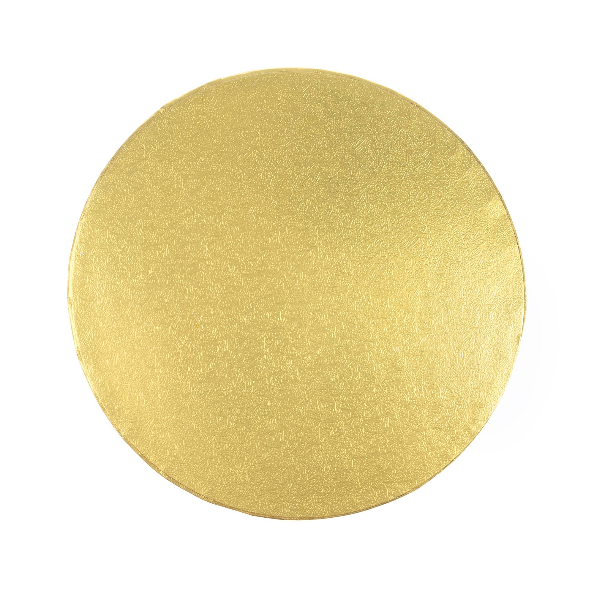 Gold Round Cake Drum 8 Inches