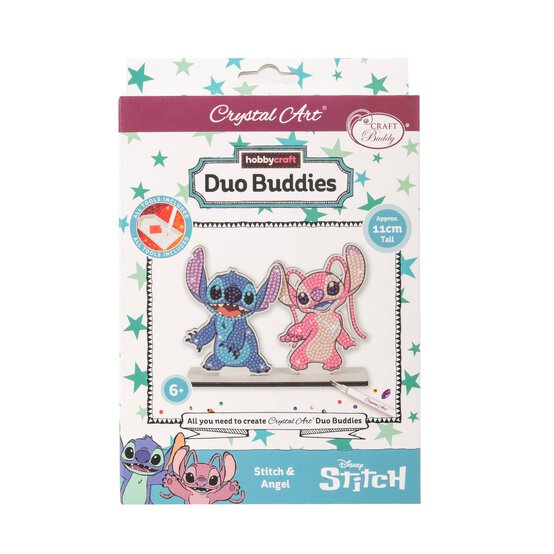 Crystal Art Stitch and Angel Duo Buddies Kit