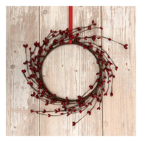 Red Berry Wreath 22cm