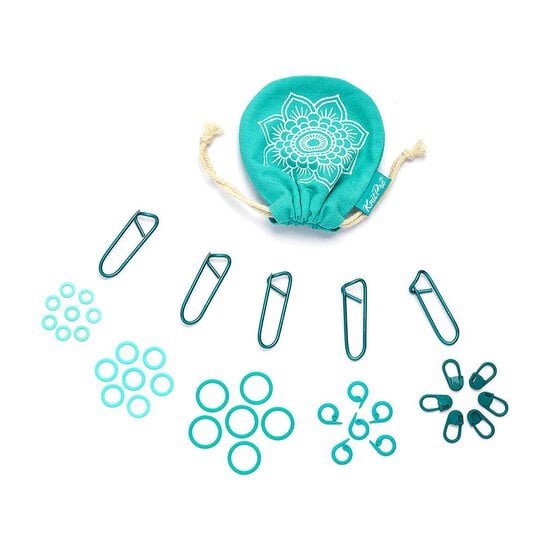 KnitPro Mindful Stitch Markers 100 Pack