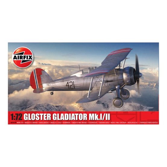 Airfix Gloster Gladiator Mk.I/II Model Kit 1:72