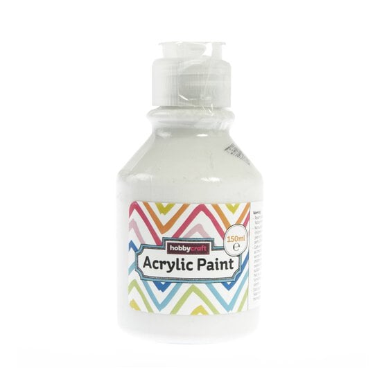 Kids�?White Acrylic Paint 150ml