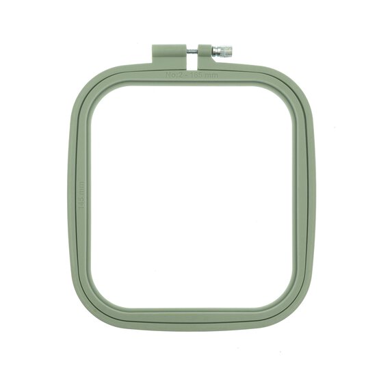 Plastic Rectangle Embroidery Hoop 20.5cm x 18cm