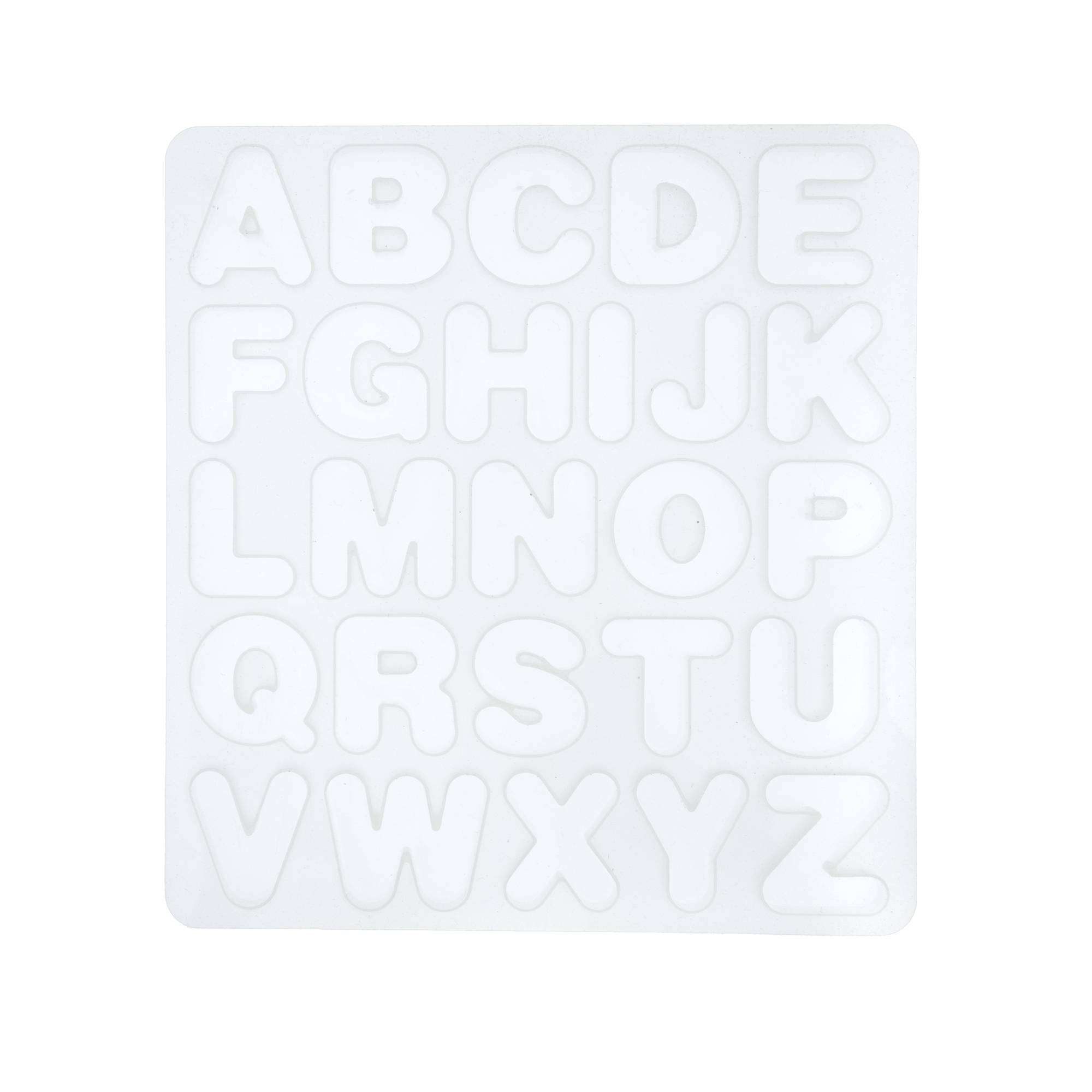 Alphabet Resin Mould