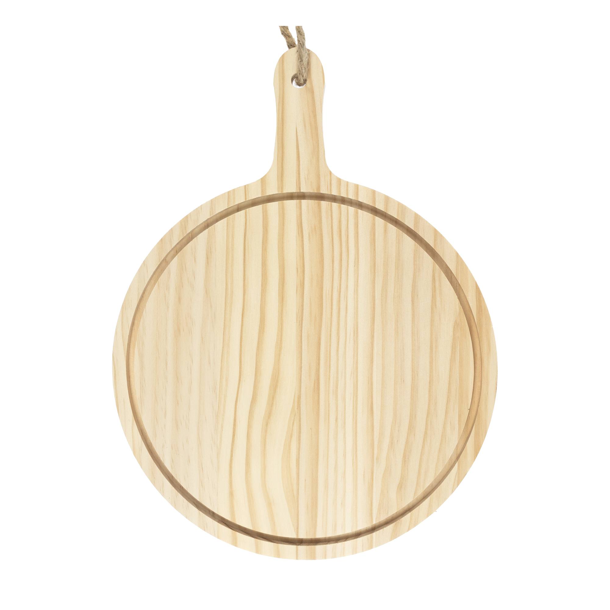 Circular Wooden Cutting Board 26cm x 40cm