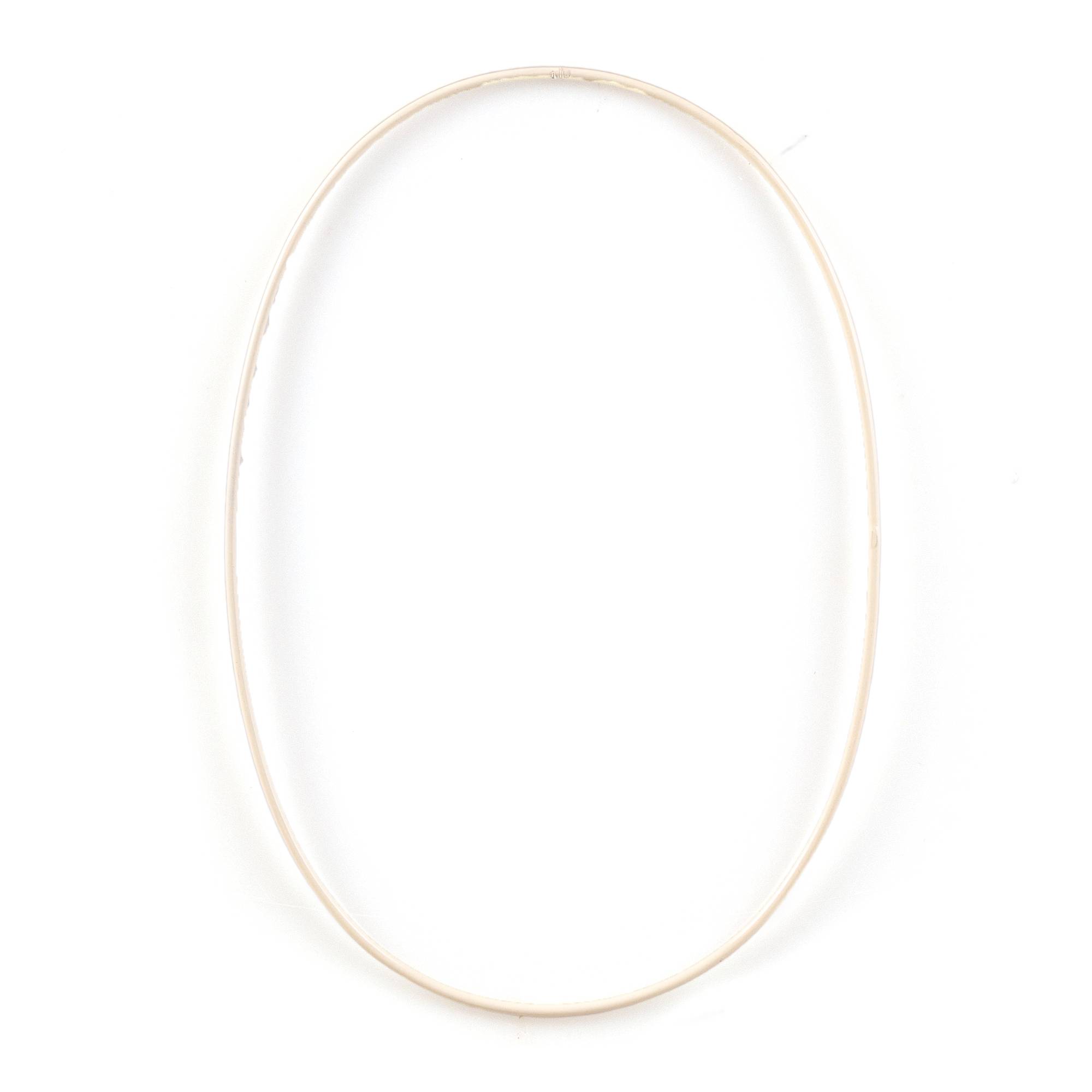 Macram&eacute; Metal Oval Frame 28cm