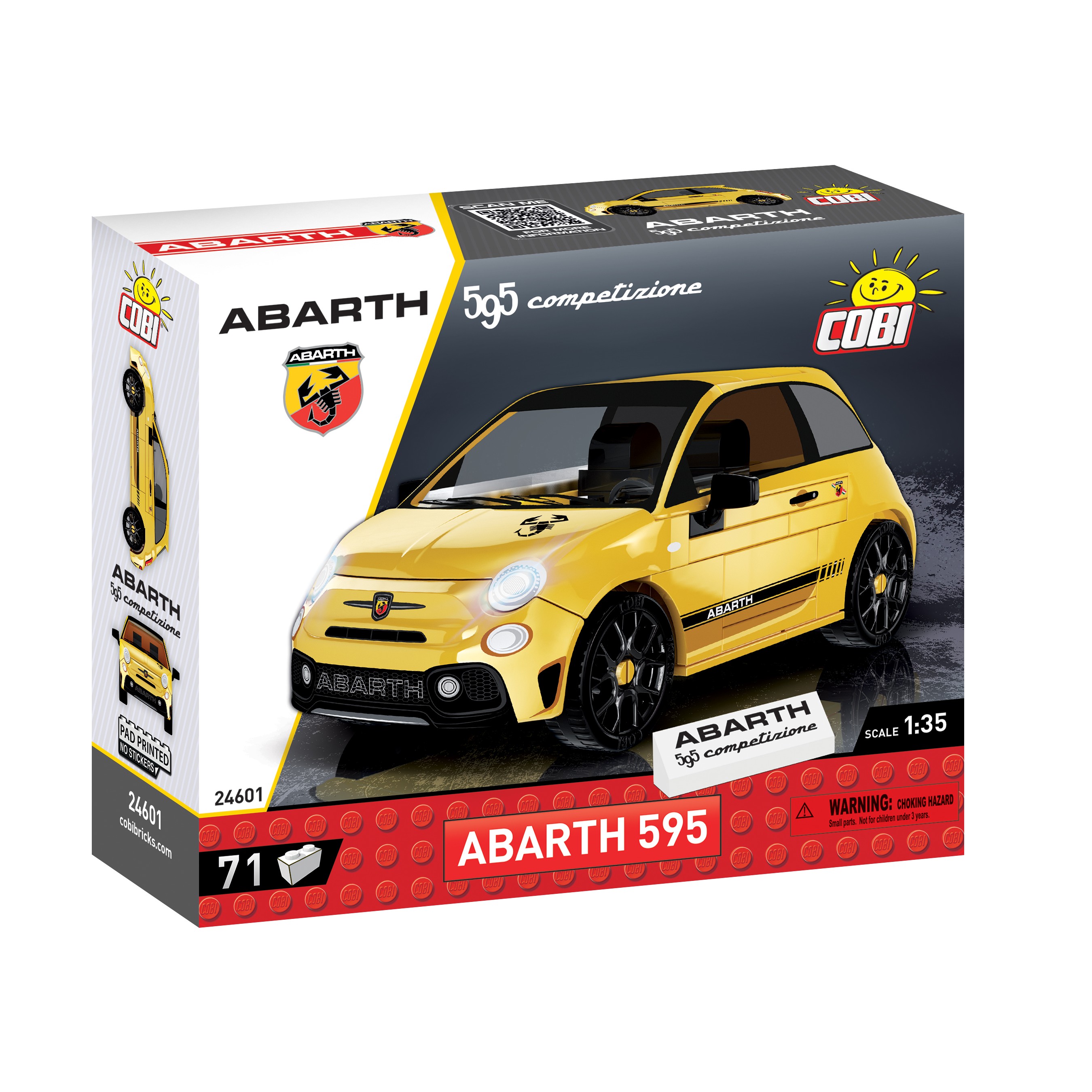 COBI Abarth 595 Competizione Set 1:35