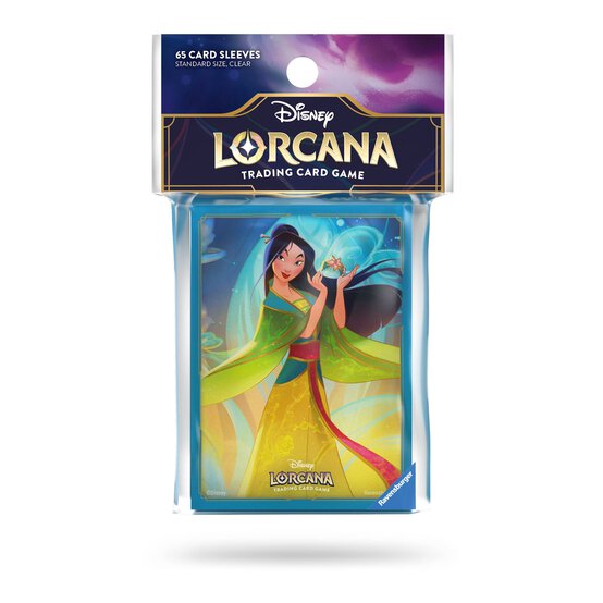 Disney Lorcana Mulan Card Sleeves 65 Pack