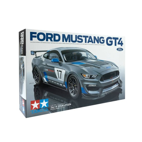 Tamiya Ford Mustang GT4 Model Kit 1:24