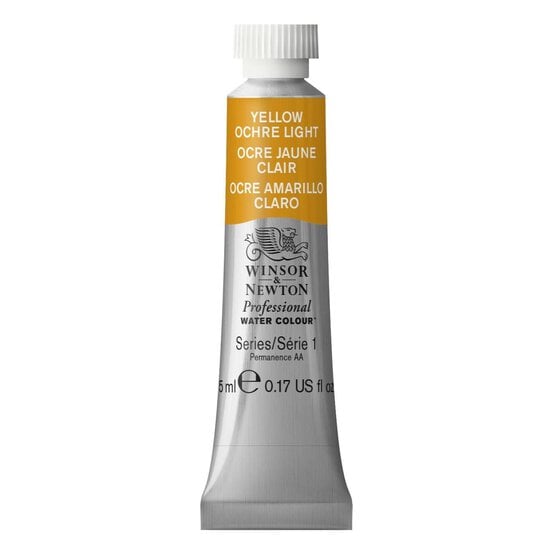Winsor & Newton Yellow Ochre Light Professional Watercolour Tube 5ml