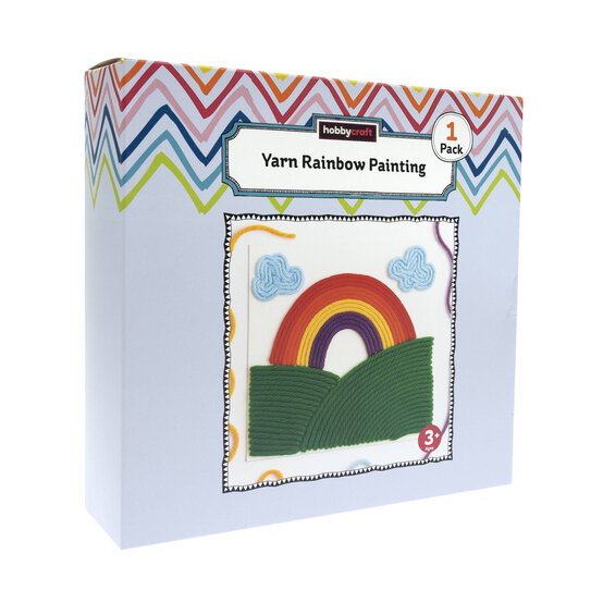 Yarn Rainbow Painting Kit