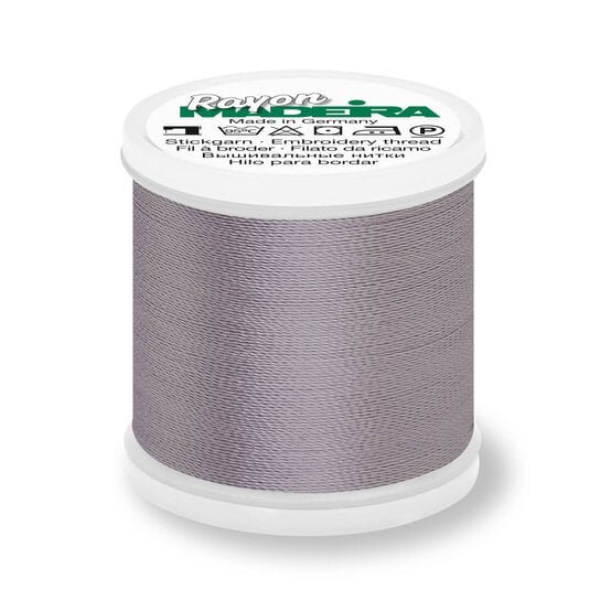 Madeira Steel Grey Rayon 40 Thread 200m (1040)
