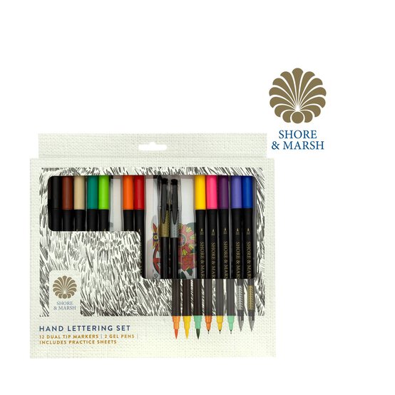 Shore & Marsh Hand Lettering Set