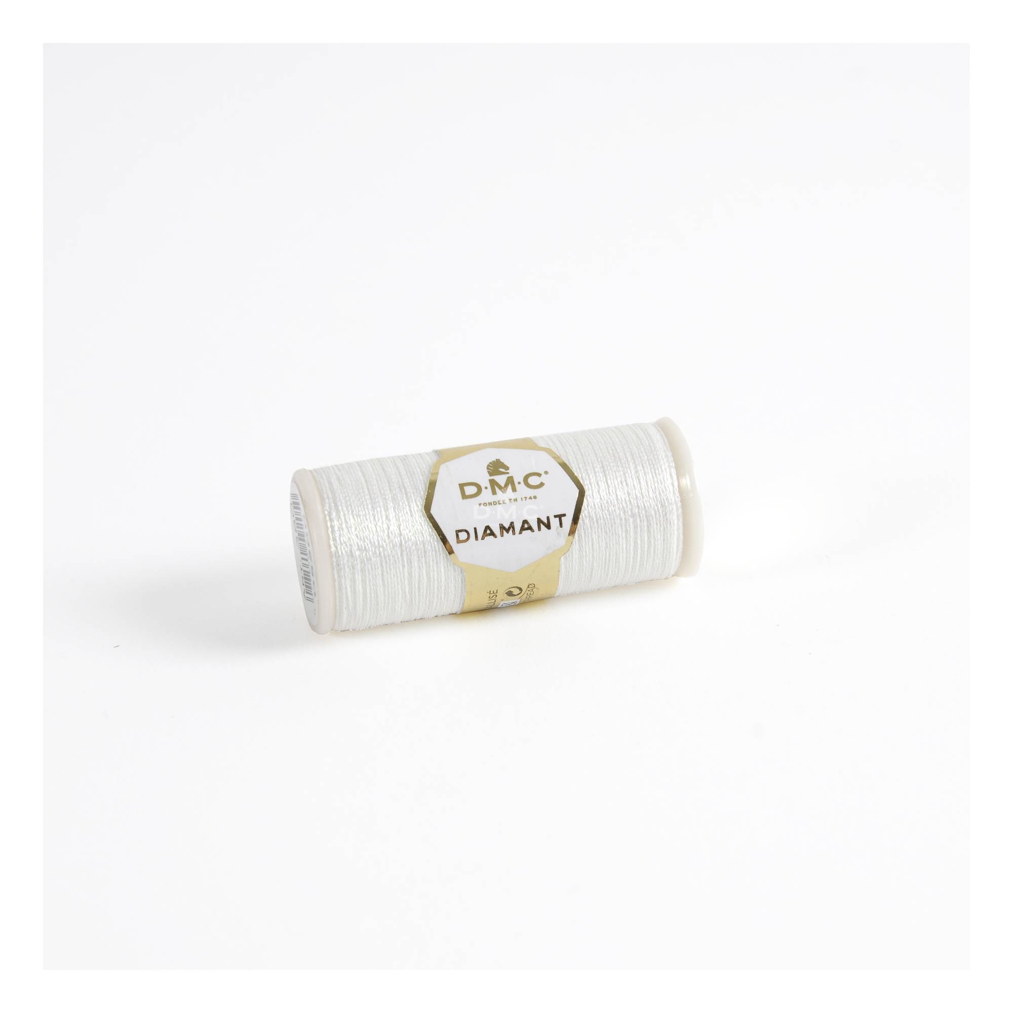 DMC White Diamant Metallic Thread 35m (D5200)
