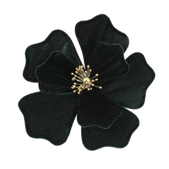 Green Flower Clip 18cm