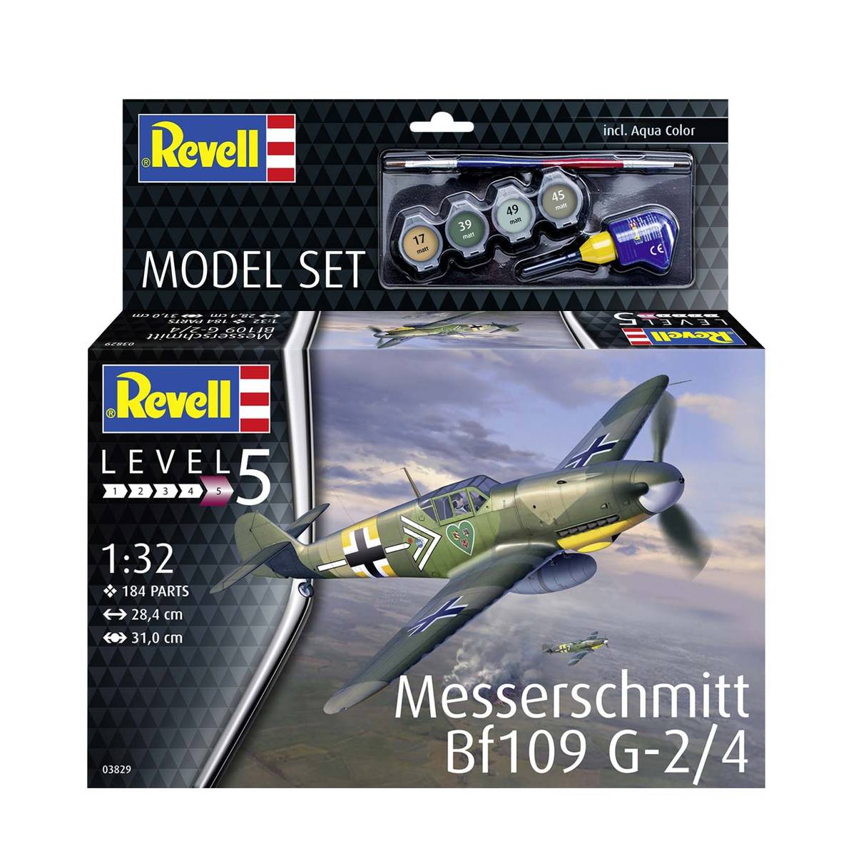 Revell Messerschmitt BF109 G-2/4 Model Set 1:32