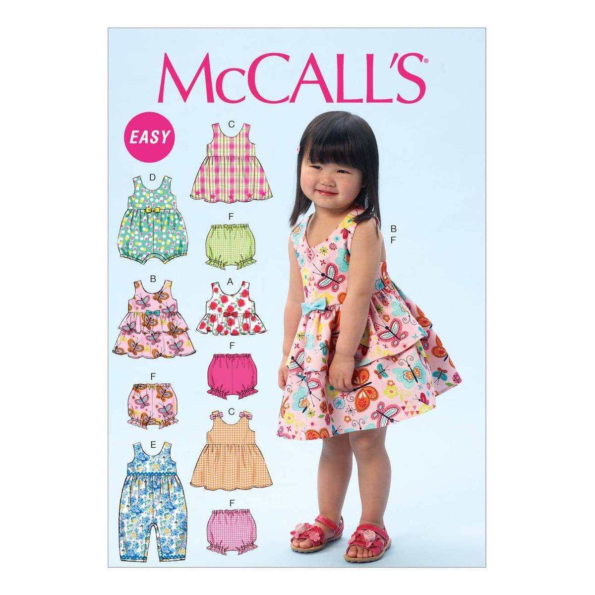 McCall’s Toddlers’ Separates Sewing Pattern M6944