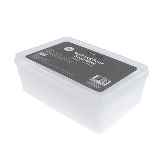 White SLES Melt and Pour Soap Base 1kg