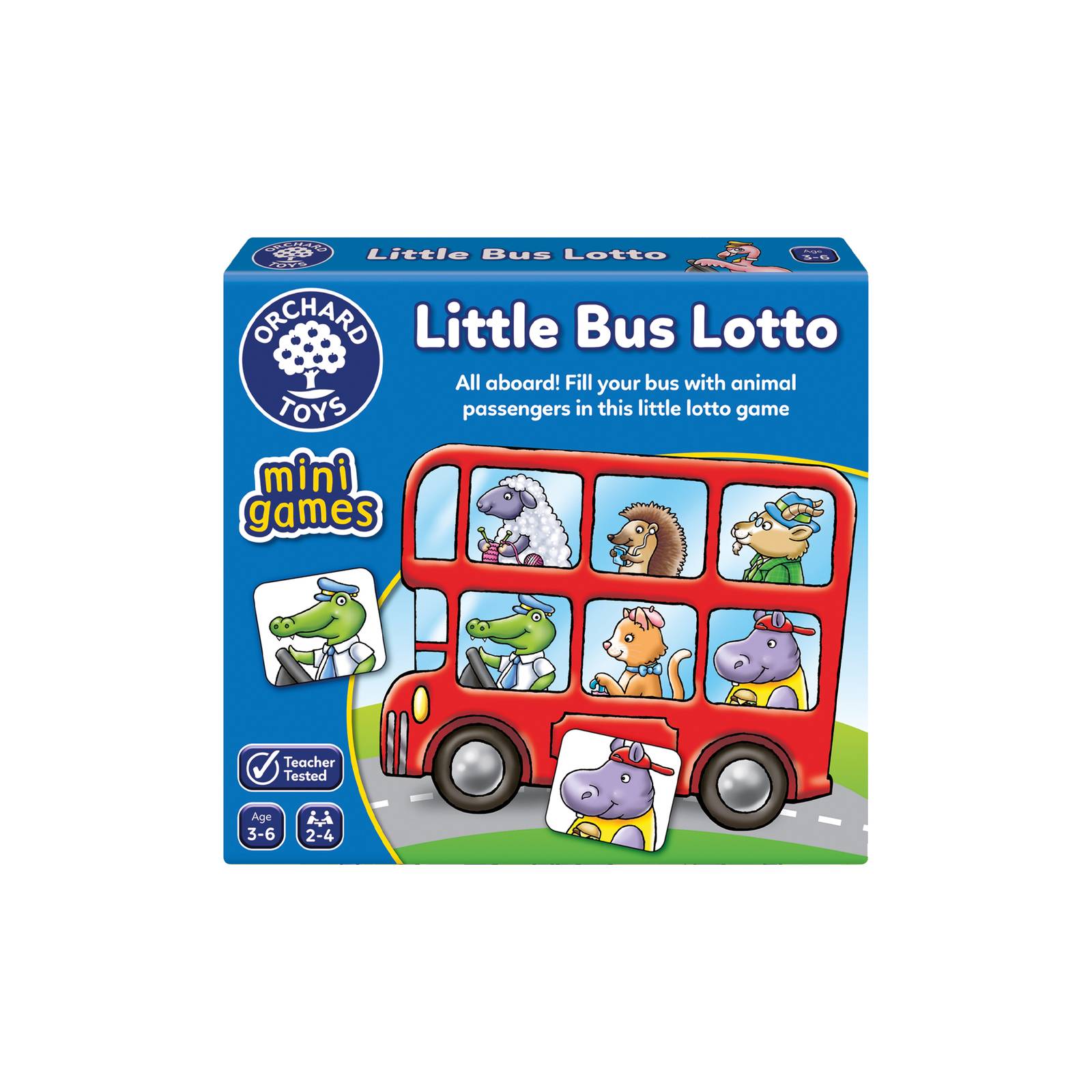 Orchard Toys Little Bus Lotto Mini Game