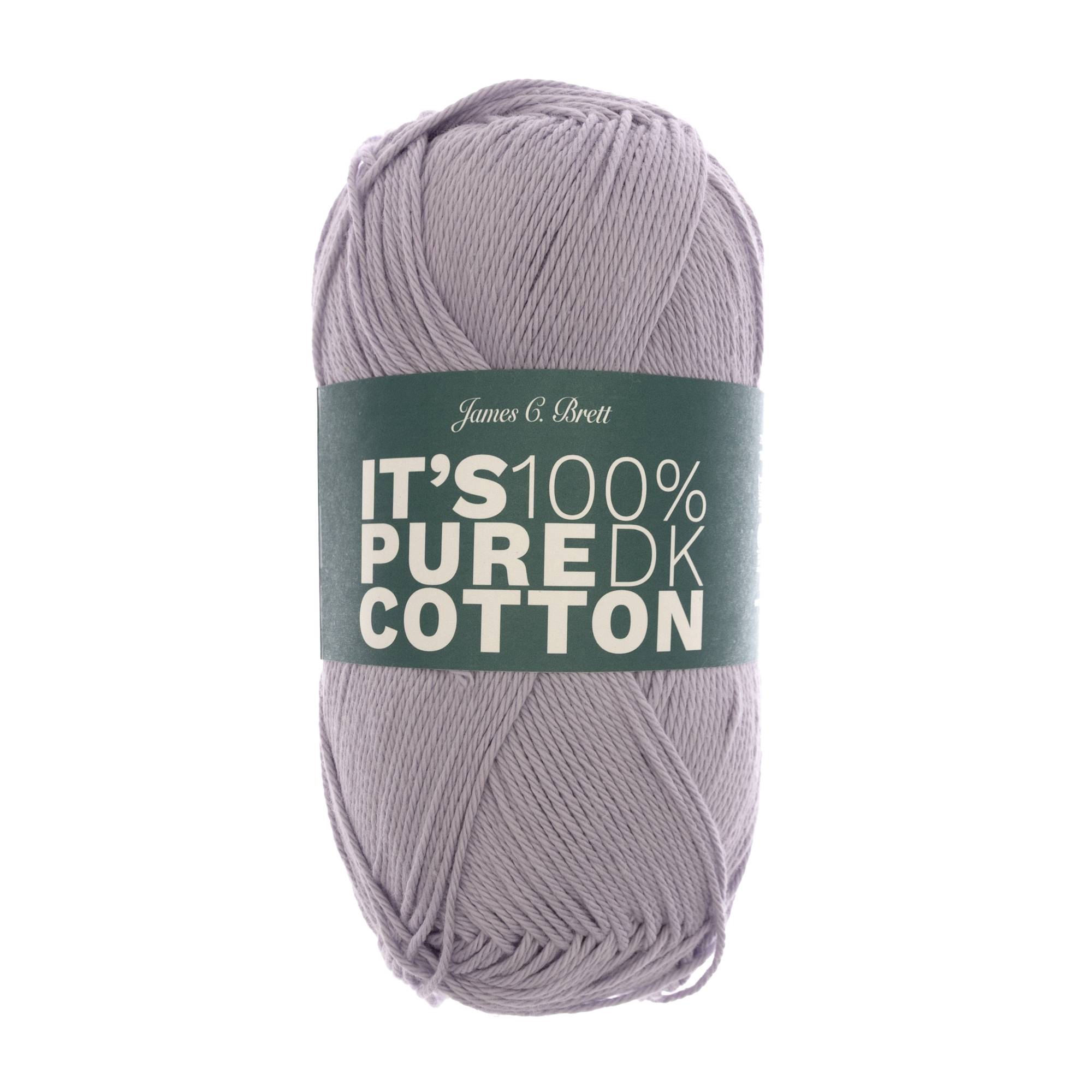 James C Brett Lilac It’s Pure Cotton Yarn 100g