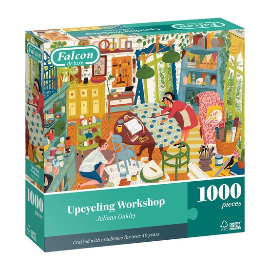 Falcon Upcycling Work Jigsaw Puzzle 1000 Pieces